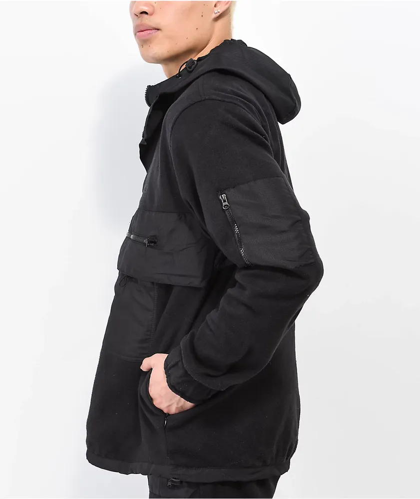 Primitive Shadows Micro Black Anorak Jacket