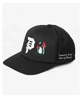 Primitive Trip Black Snapback Hat
