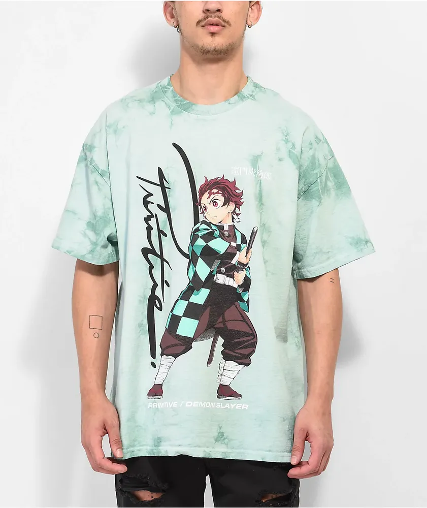 Primitive x Demon Slayer Tanjiro Washed T-Shirt