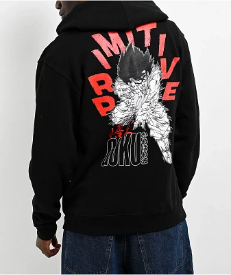 Primitive x Dragon Ball Z Goku Energy Black Zip Hoodie