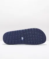Primitive x My Hero Academia Blue Slide Sandals