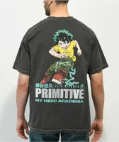 Primitive x My Hero Academia Full Cowl Black Wash T-Shirt