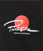 Primitive x Naruto Shippuden Itachi Warning Black Long Sleeve T-Shirt