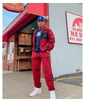 Primitive x Naruto shippuden II Akatsuki Burgundy Fleece Zip Up Jacket