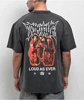 Primitive x Outkast Glow Heavyweight Charcoal T-Shirt