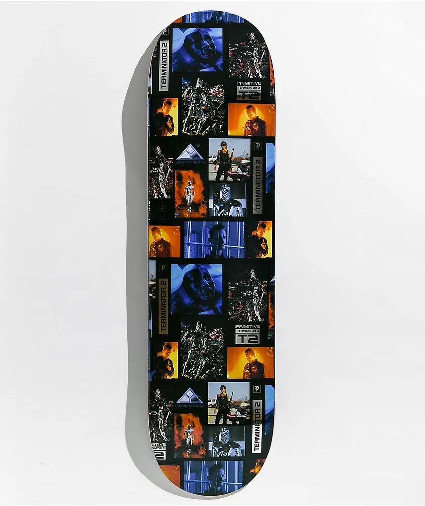 Primitive x Terminator 2 No Fate 8.25" Skateboard Deck