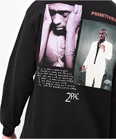 Primitive x Tupac Voice Black Long Sleeve T-Shirt