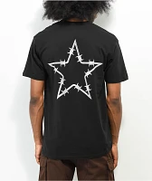 Pythia Metallic Logo Black T-Shirt