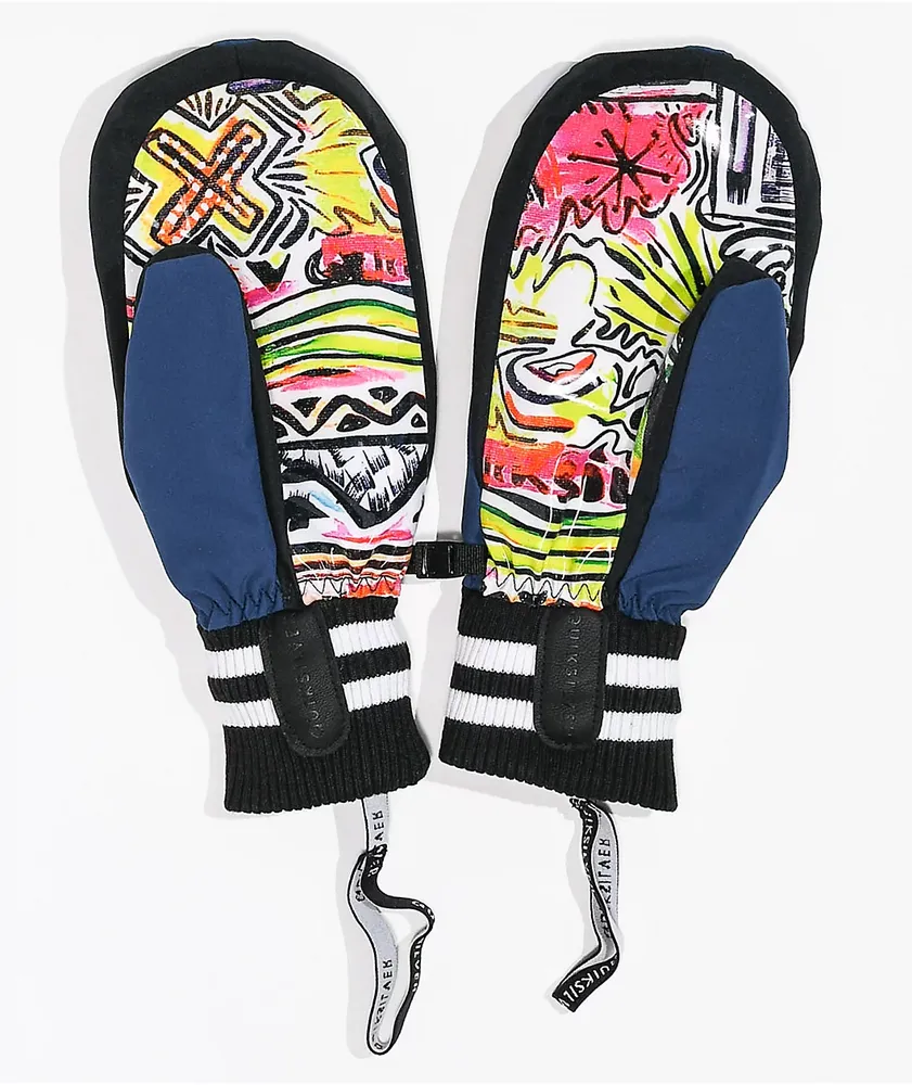 Quiksilver Method Navy Snowboard Mittens