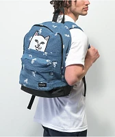 RIPNDIP Dance Party Denim Backpack