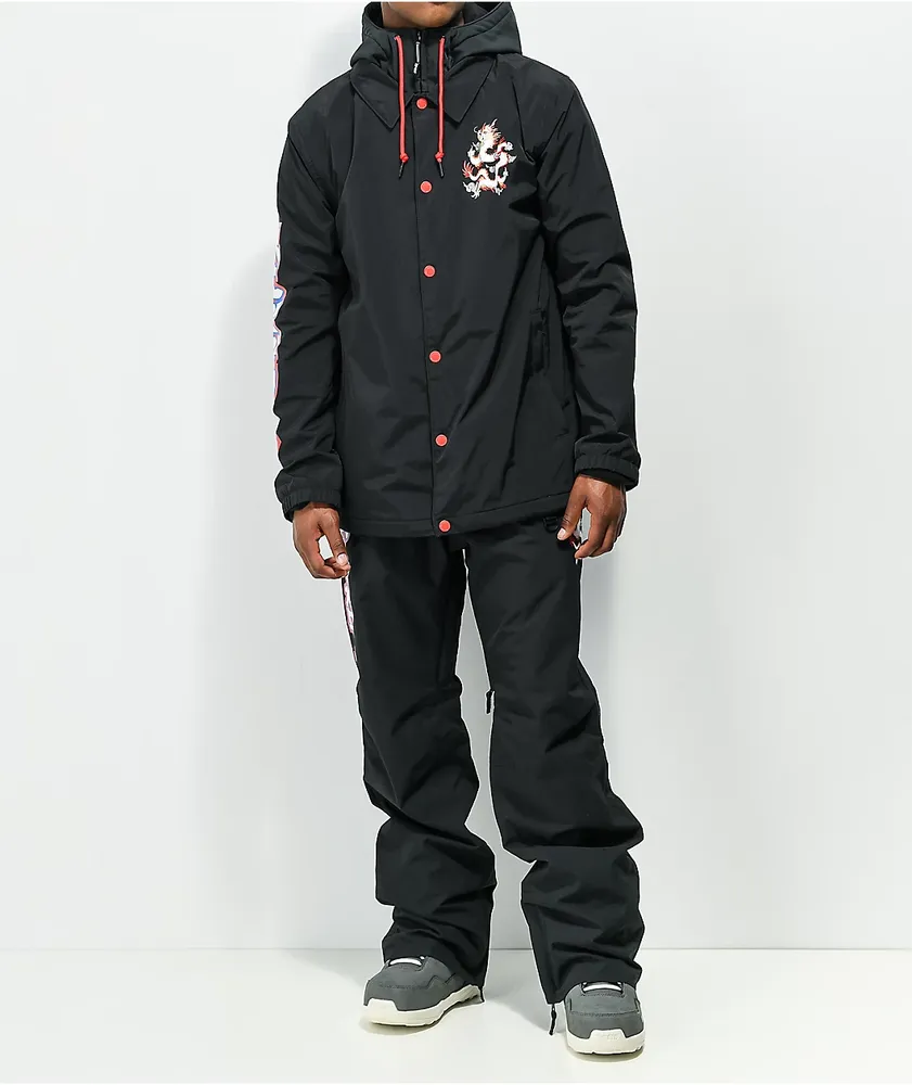 RIPNDIP Dragonerm Black 10K Snowboard Pants