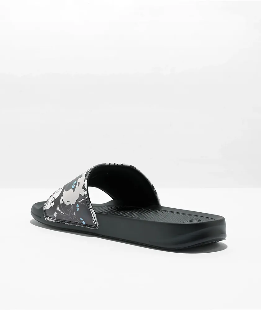 RIPNDIP Family Tree Black Slide Sandals
