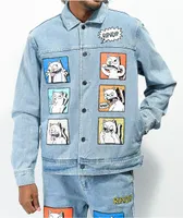 RIPNDIP Frustration Blue Denim Jacket
