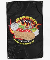 RIPNDIP Glizzy Black Banner
