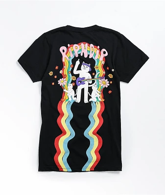 RIPNDIP Groovy Nerm Black T-Shirt