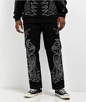 RIPNDIP Howdy Chainstitch Black Pants
