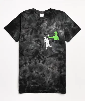 RIPNDIP Hung Up Black Tie Dye T-Shirt