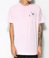 RIPNDIP Liberty Pink Mineral Wash T-Shirt