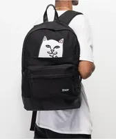 RIPNDIP Lord Nermal Black Backpack
