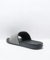 RIPNDIP Lord Nermal Rhinestone Black Slide Sandals
