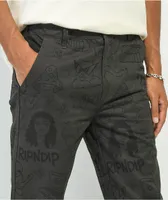RIPNDIP Nerm Doodle Brown Chino Pants