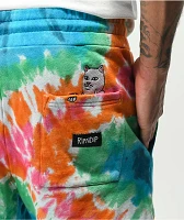 RIPNDIP OG Prisma Tie Dye Sweat Shorts