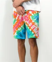 RIPNDIP OG Prisma Tie Dye Sweat Shorts