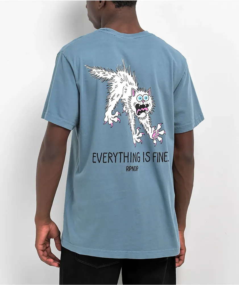 RIPNDIP Perfectly Calm Blue T-Shirt