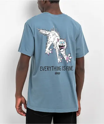 RIPNDIP Perfectly Calm Blue T-Shirt