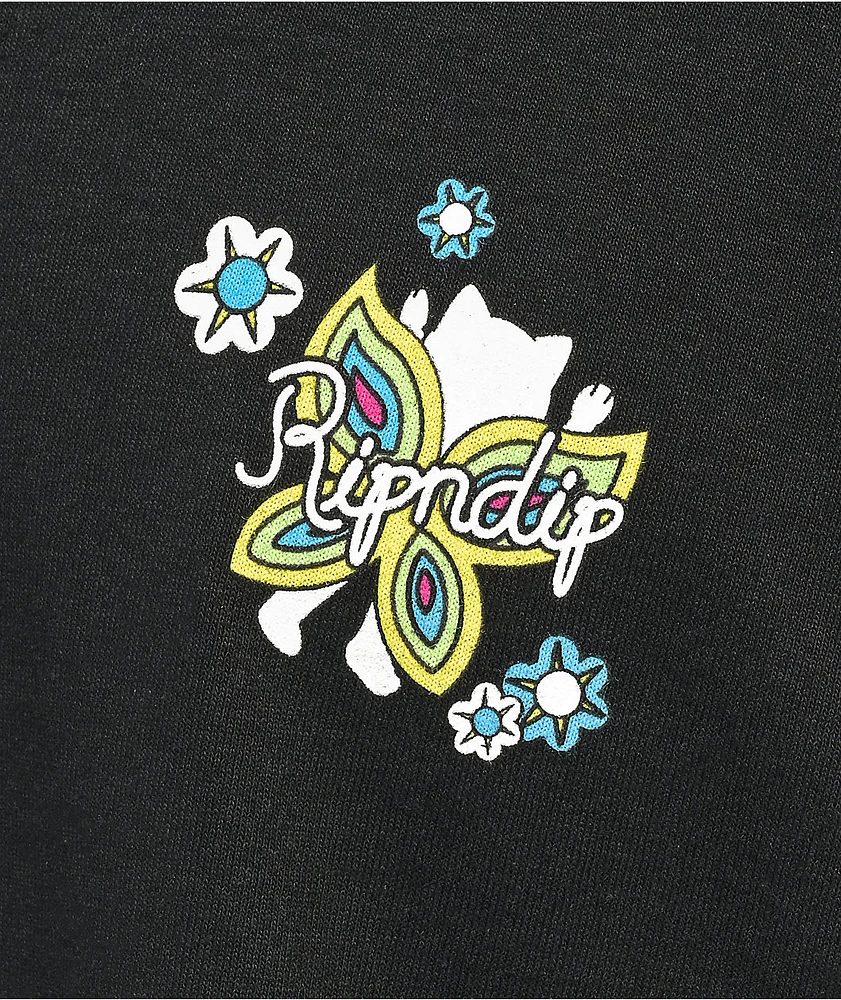 RIPNDIP Promised Land Black Long Sleeve T-Shirt