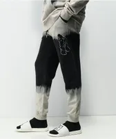 RIPNDIP Riptail Grey & Black Tie Dye Jogger Sweatpants