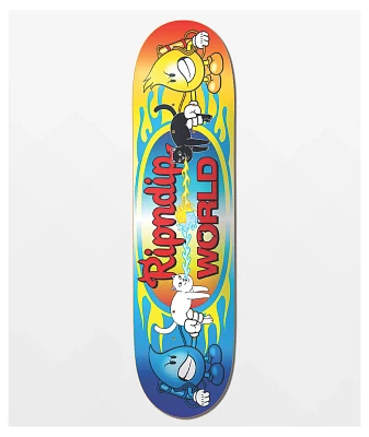RIPNDIP x World Industries Water & Fire 8.25" Skateboard Deck