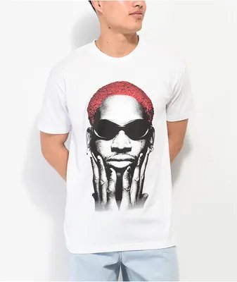 RODMAN BRAND Hands White T-Shirt