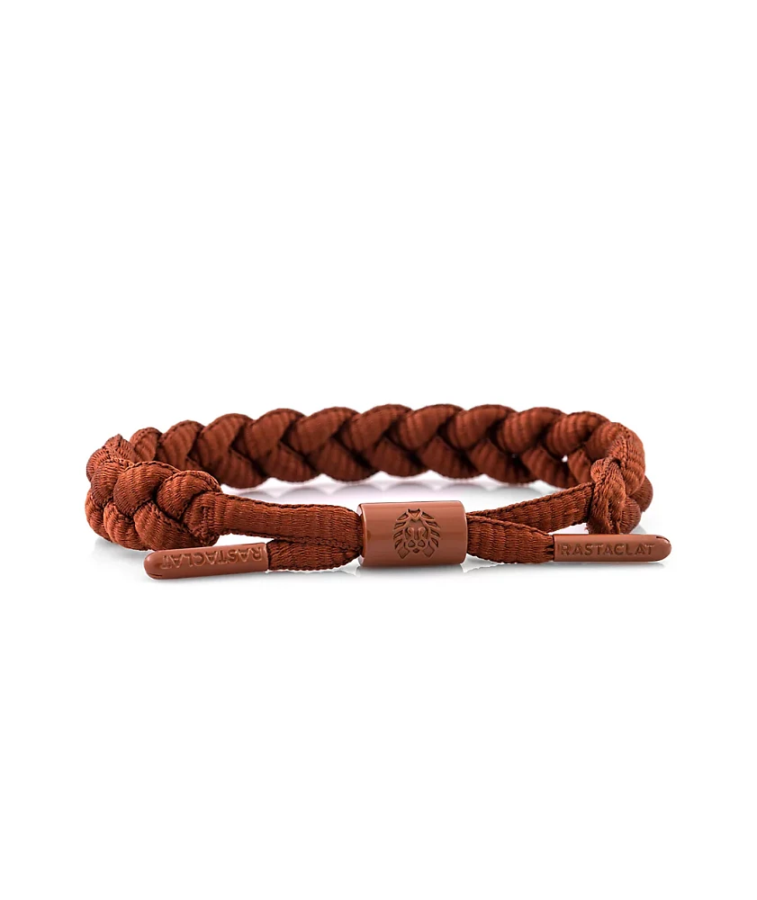 Rastaclat Onyx Rust Braided Bracelet