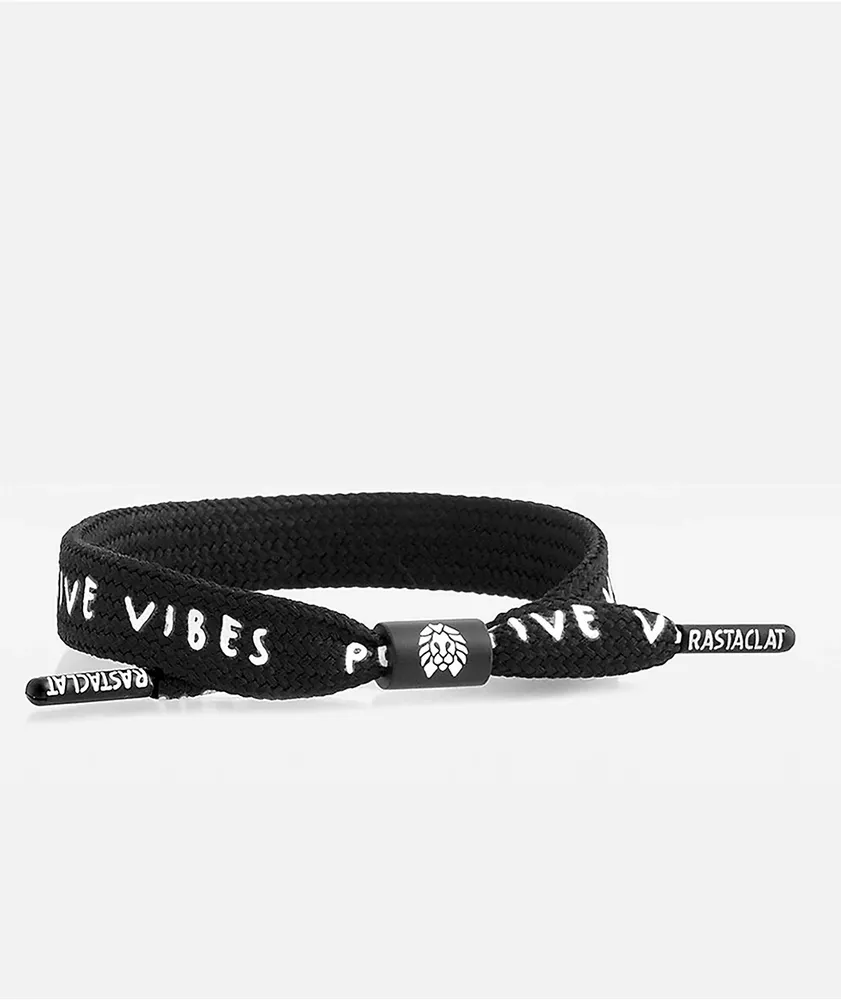 Rastaclat Positive Vibes Black & White Bracelet