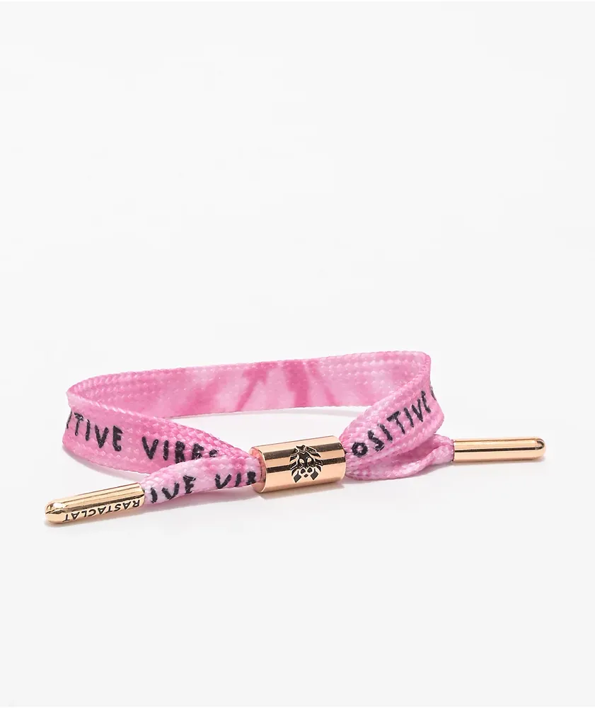 Rastaclat Positive Vibes Pink Cloud Dye Bracelet