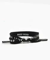 Rastaclat Rizz God Black Shoelace Bracelet
