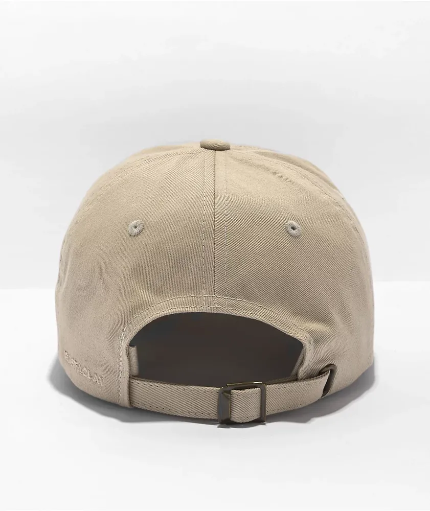 Rastaclat Seek The Positive Tan Strapback Hat