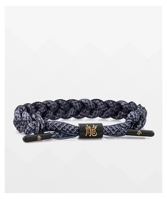 Rastaclat x Bruce Lee Black Braided Bracelet
