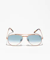 Ray-Ban ORB3691 New Aviator Rose Gold Sunglasses