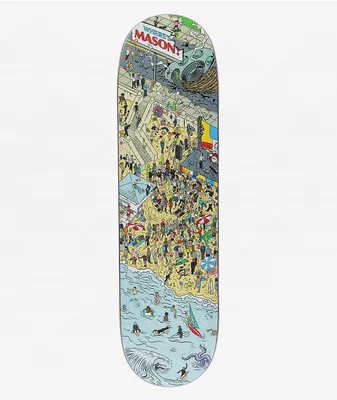 Real Mason Where's Mason 8.5" Skateboard Deck