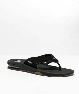 Reef Fanning Black & Silver Sandals