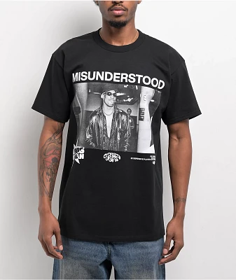 Rodman Apparel Misunderstood Black T-Shirt