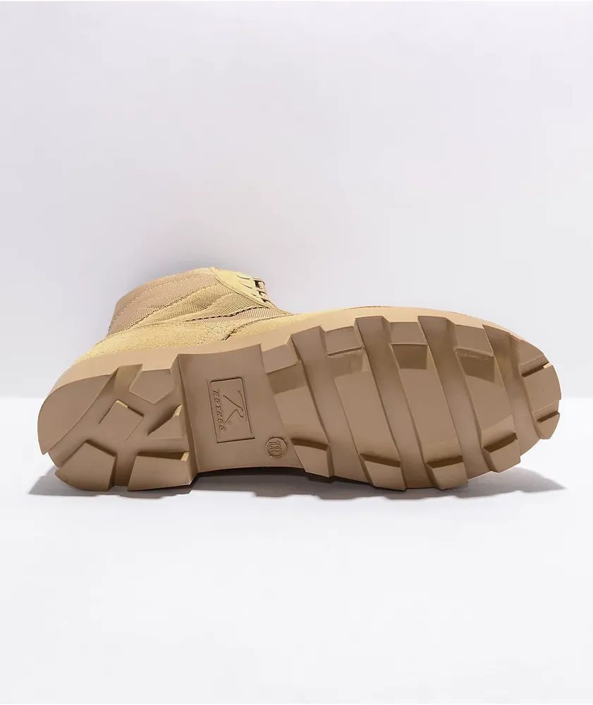 Rothco Desert Tan Combat Boots