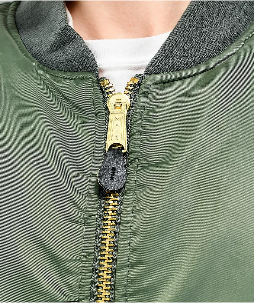 Rothco MA-1 Flight Green Bomber Jacket