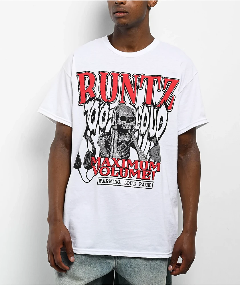 Runtz Maximum Volume White T-Shirt