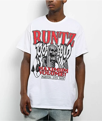 Runtz Maximum Volume White T-Shirt