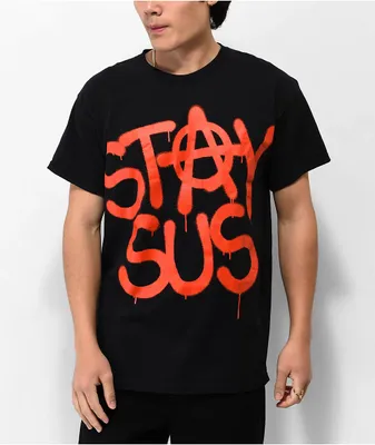 SUS BOY Stay Black T-Shirt