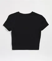 SWIXXZ Entry To Hell Black Crop T-Shirt