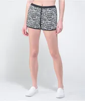 SWIXXZ Reign Of Terror Black & White Shorts